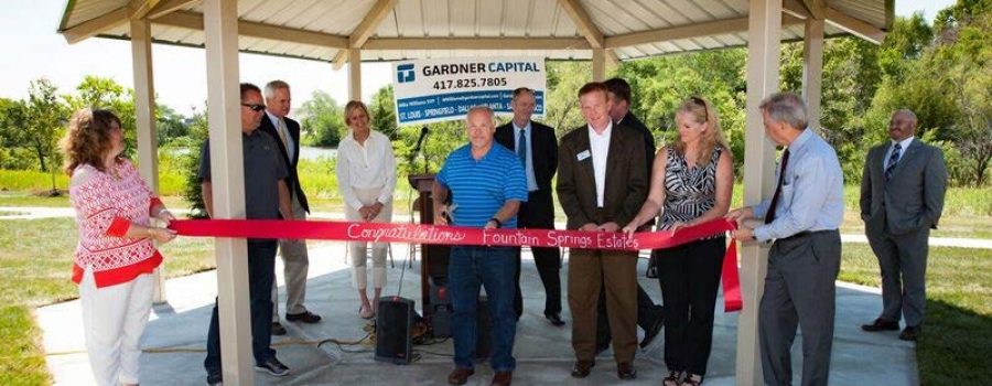 Fountain Springs Estates Ribbon Cutting Ceremony